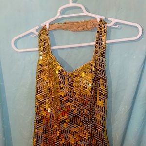Formal good sequin gown.